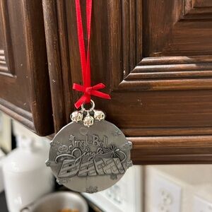 Vintage Disney Parks Ornament- Jingle Bell Jingle Bam Red Ribbon